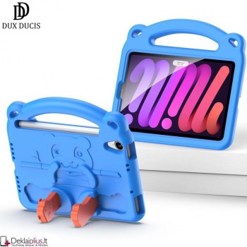 Dux Ducis Panda smūgiams atsparus dėklas su rankena - mėlynas (Apple Ipad Mini 6 (2021)